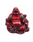 Resina Buda sonriente estatua fengshui escultura Buda Maitreya artesanía decoración del hogar figurita ornamental