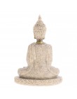 MagiDeal piedra arenisca Hue estatua de Buda para meditación escultura figurita hecha a mano meditación adornos en miniatura est