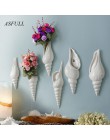 Simple moderno 3D Mural florero moderno Conch Fondo creativo decoración de la pared decoración del hogar envío gratis
