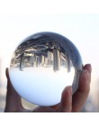 Bola de cristal de cuarzo bola transparente Feng Shui Color claro bolas de vidrio Natural mágico Decoración Accesorios de fotogr