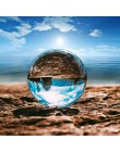 Bola de cristal de cuarzo bola transparente Feng Shui Color claro bolas de vidrio Natural mágico Decoración Accesorios de fotogr