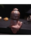 Pequeñas estatuas creativas de Buda Tathagata budista Linda Arena de Buda té de cerámica accesorios para mascotas budha ornament