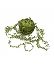 10 metros de seda en forma de hoja de mano Artificial hojas verdes para boda guirnalda de bricolaje decoración regalo Scrapbooki