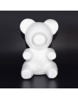 1 Uds. Modelado de poliestireno espuma blanca de espuma molde de oso de peluche para regalos de San Valentín fiesta de cumpleaño