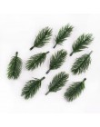 10 Uds aguja de pino artificial Planta artificial flor rama artificial para la decoración del árbol de Navidad accesorios DIY ra