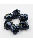 5 unids/lote 5cm de alta calidad cabeza de peonía flores artificiales de seda decoración para el hogar DIY guirnalda decoracione