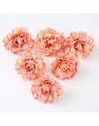 10 unids/lote flor Artificial 5CM cabeza de rosa de Primavera de seda para fiesta de boda guirnalda de bricolaje decoración caja