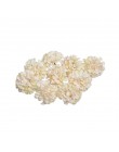10 unids/lote flor artificial de seda cabeza de flor de hortensia para boda fiesta hogar guirnalda de bricolaje decoración caja 