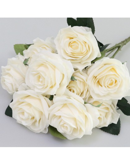 1 manojo de seda Artificial Rosa francesa ramo de Flores falsas arreglo de mesa Margarita boda Flores decoración fiesta accesori