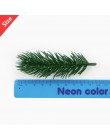 Huadido 10 piezas agujas de pino Artificial plantas falsas ramas flores artificiales para decoraciones de árboles de Navidad acc