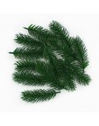 Huadido 10 piezas agujas de pino Artificial plantas falsas ramas flores artificiales para decoraciones de árboles de Navidad acc