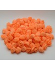 50 Uds. mini flores artificiales de PE baratas para el hogar Accesorios para decoración de boda falso foma bears álbum de recort