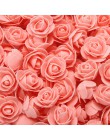 Espuma rosas 500 Uds 3,5 cm espuma Artificial cabezas de flores DIY 20cm molde de oso PE Rosa oso accesorios decoración regalo d