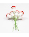 10 Uds Mini Hongo de espuma flores artificiales decoración para el hogar plantas artificiales para bodas decoraciones DIY artesa