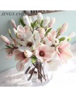 Decoración de boda flores de seda orquídea Magnolia flores artificiales de boda para la decoración del hogar
