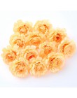 10 unids/lote flor artificial de seda cabeza de Rosa boda hogar fiesta decoración DIY tocado guirnalda caja de regalo artesanía 
