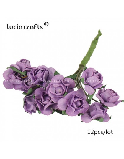 6/8/10/12/50/70/90 Uds mezcla púrpura flor estambre de cereza bayas paquete DIY pastel de boda de Navidad caja de regalo Decorac