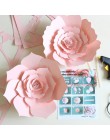 1 Uds. 30cm DIY Artificial flores de papel para boda decoración telón de fondo Feliz cumpleaños fiesta de papel manualidades DIY