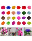 5 uds. Multicolor Nylon media ronde Material para flores medias extensibles Material accesorio hecho a mano boda hogar DIY Flor 
