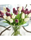 31 unids/lote tulipanes artificiales flores de PU cala flores de imitación flores de tacto Real para la decoración de la boda de
