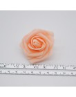 4cm 30 unids/lote grande PE espuma Rosa Artificial flor cabeza hogar boda decoración DIY Scrapbooking corona falsa decorativa ro