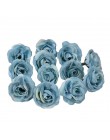10 Uds. 3cm Mini flor de Rosa de seda cabeza Artificial flor para la decoración de la boda para el hogar DIY corona zapatos de d