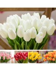 1 pieza tulipanes rojos falsos tulipán de seda flores artificiales tulipanes para decoración del hogar lote flores artificiales 