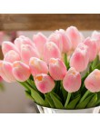 1 pieza tulipanes rojos falsos tulipán de seda flores artificiales tulipanes para decoración del hogar lote flores artificiales 