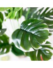 Gran barato decoración mexicana de otoño plantas artificiales tortuga verde hojas jardín casa decoración de la planta de hierba 