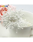 Decoración de Año Nuevo 100 unids/lote Mini perla flor estambre Floral estambre para DIY pastel decoración de la boda flores art