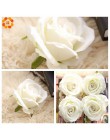 ¡Alta calidad! 5 uds. 10CM flores artificiales flores de rosas de seda cabezas de flores artificiales decoración del hogar favor