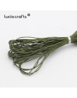 1mm hilo encerado cordón de algodón Correa collar cordón colores como muestra la imagen (10y/Lot) W0703