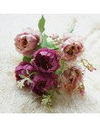 1 paquete de flores artificiales de arándanos plantas falsas flores de seda flores decorativas guirnalda de bayas para la decora