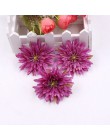 10 Uds. 7cm de alta calidad rayón crisantemo boda hogar decoraciones para florero DIY caja de regalo con corona clip flor real t