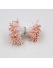 Decoración de Año Nuevo 100 unids/lote Mini perla flor estambre Floral estambre para DIY pastel decoración de la boda flores art