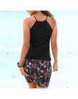 Vestido de mujer verano 2019 moda vestidos de mujer Casual sin mangas Retro Halter estampado playa Mini Vestido de playa Envío D