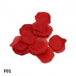 500 Uds. Pétalos de rosa flor niña lanzamiento pétalos de seda Artificial falsos para decoraciones de eventos de fiesta de confe