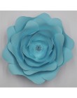 2018 DIY gran rosa flores de papel gigante para telones de fondo de boda decoraciones papel artesanías bebé guardería cumpleaños