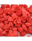50 unids/lote 3cm DIY hecho a mano flores de la espuma 3cm Rose flor PE artificial de decoración de boda Rosa Scrapbooking artes