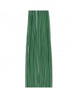 25 uds. 80cm de largo calcetín flor Alambre de hierro utilizado para DIY Flor de nilón hacer alambre Floral ronde material para 