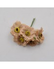 12 Uds flor Artificial de alta calidad de seda de cerezo ramo para la boda decoración del hogar DIY Scrapbooking artesanía de co