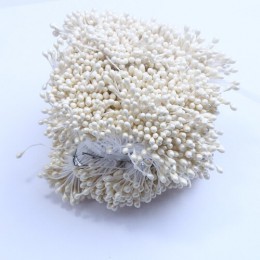 500 Uds. 3mm estambre de flor de perla Artificial utilizado para accesorios de flor de nilón