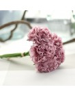 5 cabezas/ramo de peonías flor Artificial falsa hortensias flores artificiales para año nuevo boda hogar Decoración guirnalda