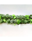 200cm Artificial guirnalda de hojas de hiedra plantas plástico verde largo vid falsa follaje de flor decoración del hogar Decora