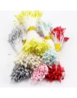 520 piezas Multicolor doble puntas 1mm perla flor estampa hecho a mano para la decoración de la torta de la boda accesorios DIY 