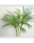 Ramas de palmeras artificiales hojas de palmeras salvajes para la decoración de la boda de la sala de estar del hogar Decoración