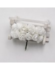 12 Uds. De espuma Linda Rosa PE flor Artificial para boda hogar Decoración de fiesta boda DIY guirnalda Scrapbook Rosa guirnalda