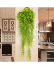 Nuevo 80cm SIMULACIÓN DE FLORES ARTIFICIALES vid guirnalda colgante planta hojas verdes boda hogar jardín decoración Dropshippin