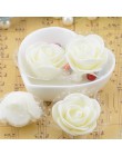 50 unids/lote Mini PE espuma de rosas cabezas de 3,5 cm flores artificiales para el hogar jardín bricolaje Rosa coronas suminist