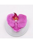 10 Uds. Flor Artificial de alta calidad orquídea mariposa de seda cabeza para boda coche decoración del hogar DIY Flores cymbidi